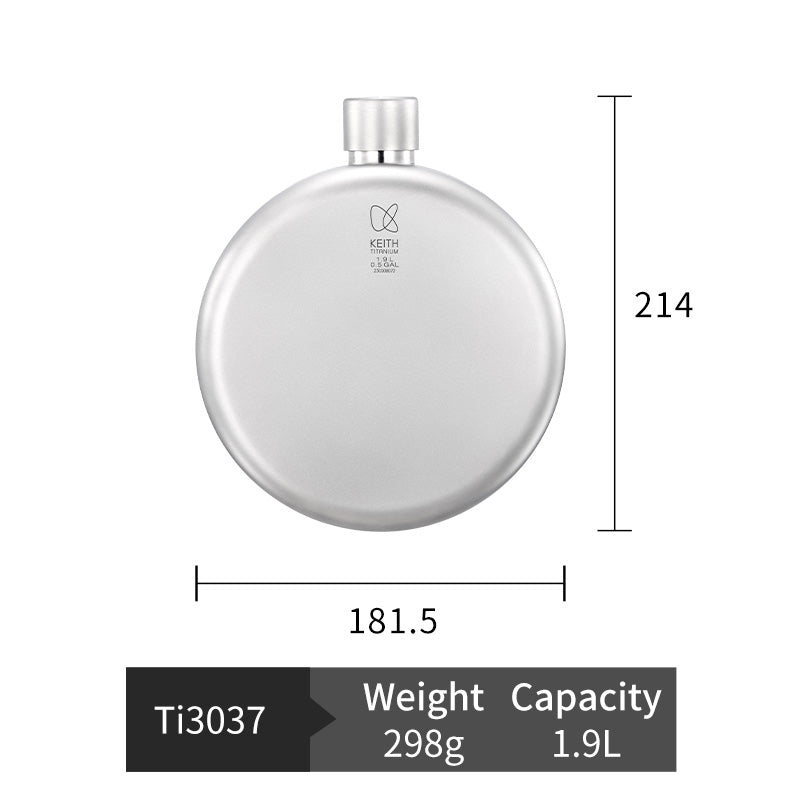 Titanium Cowboy Canteen