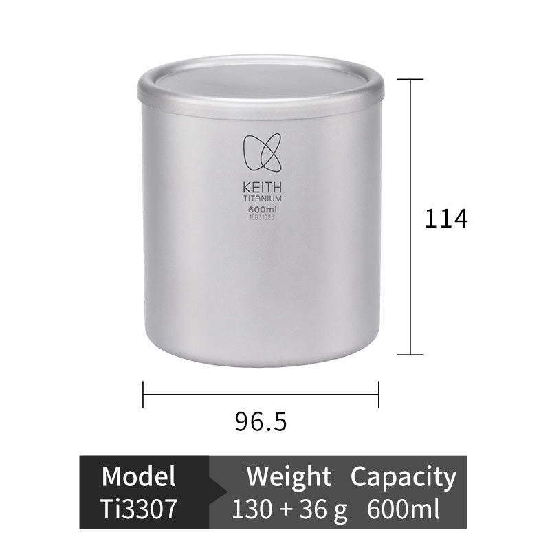 Mugs Isothermes en Titane